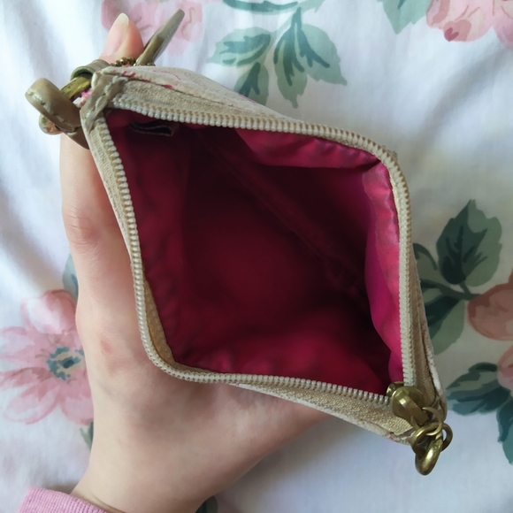 Coach Waverly Blossom Flower Wristlet Wallet - Picture 6 of 6